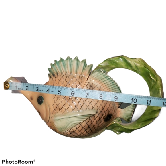 Custom vintage 1998 tropical fish Tea set - Picture 8 of 15